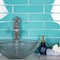Apollo Tile 3X12 Aquamarine Glossy Subway Glass Tile 5 Sq.Ft., 20PK APLA99041312EC107 - alternate 3